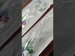 फिंगर कंट्रोल सक्शन कैथेटर, डिस्पोजेबल पीवीसी सक्शन कैथेटर