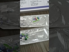 पीवीसी समायोज्य वेंचुरी नॉन रिब्रेचर ऑक्सीजन मास्क / ऑक्सीजन ट्यूब के साथ मल्टी वेंट मास्क