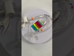 मेडिकल क्रिटिकल केयर बंद सक्शन कैथेटर ट्यूब 24 घंटे 74 घंटे डिस्पोजेबल सक्शन कैथेटर