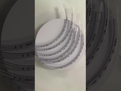 पारदर्शी प्रबलित एंडोट्रैचियल ट्यूब कफ नाक पूर्वनिर्मित सिलिकॉन एंडोट्रैचियल ट्यूब