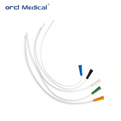 नसबंदी एकल उपयोग मेडिकल ग्रेड Fr6-22 आकार पीवीसी सक्शन कैथेटर ग्रेजुएशन मार्क्स के साथ